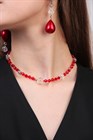 Серьги RED BUBBLE 003S - фото 4570