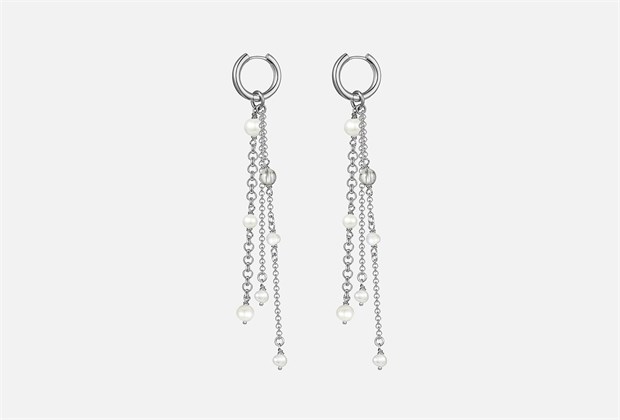 Серьги WAVE PEARL 046S - фото 5090