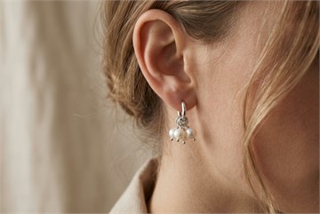 Серьги ГРОЗДИ SILVER 029S